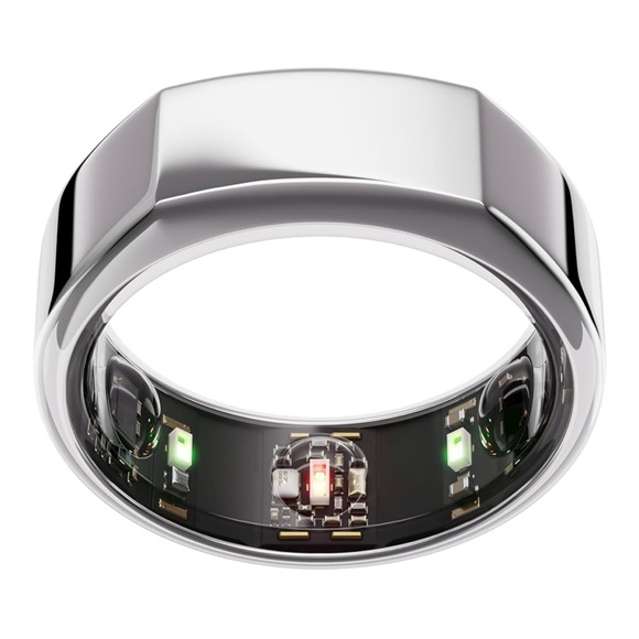 Oura ring gen 3 heritage size 9 silver - Picture 1 of 9